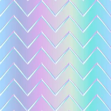 Pastel color zigzag pattern Stock Illustration