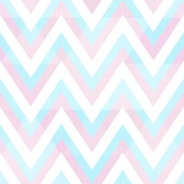 Pastel color zigzag pattern Stock Illustration