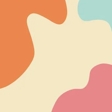 Pastel colored Abstract Background in minimalistic style Stock Illustration