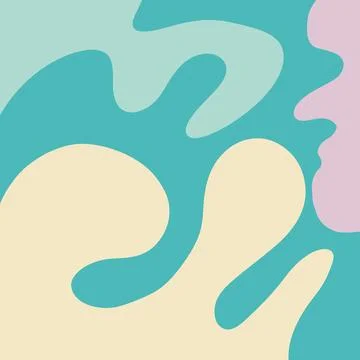 Pastel colored Abstract Background in minimalistic style Stock Illustration