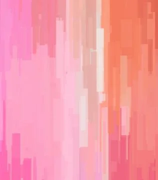 Pastel colored blocking background in pink and orange color shades Stock Illustration