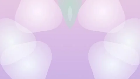 Pastel Colored Bubbles Background Animation Loop. Video stock 328504911
