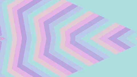 Pastel Colored Chevron Pattern Motion Background. 스톡 동영상 330131304