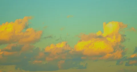 Pastel Colored Clouds Stock Footage 110964994