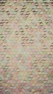 Pastel colored rectangular tiles in seamless pattern.. Stock Photos