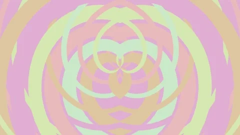 Pastel Colored Swirling Patterns and Shapes. Stock-Footage 328998953