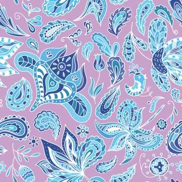 Pastel Colored Vector Pattern Illustrazione stock