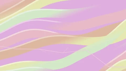 Pastel Colored Wavy Lines Background Animation. Stock Footage 329426345