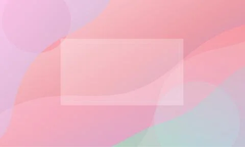 Pastel colorful background with rectangle space for text Stock Illustration