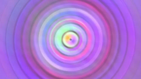 Pastel Concentric Rings Video stock 290960597