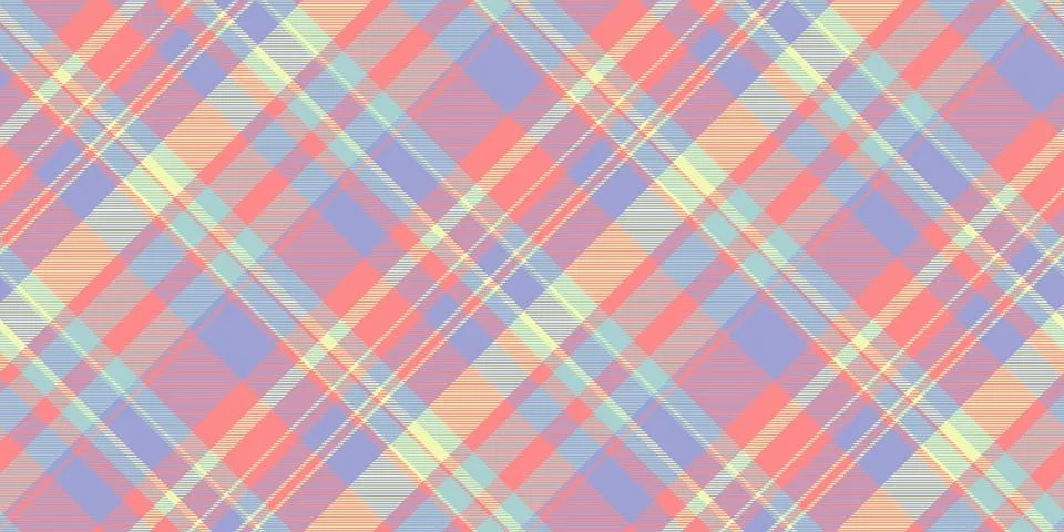 Pastel diagonal plaid pattern.  Perfect for textile design, website backgroun 스톡 일러스트