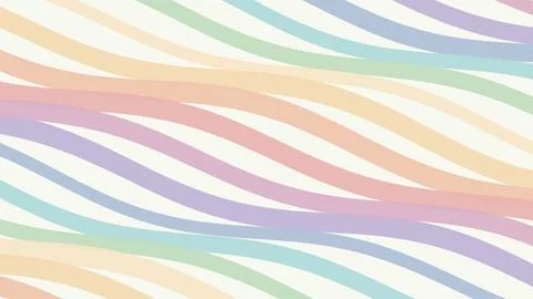 A pastel diagonal stripe pattern in soft pastel colors creates a calm, mode.. Stock Illustration