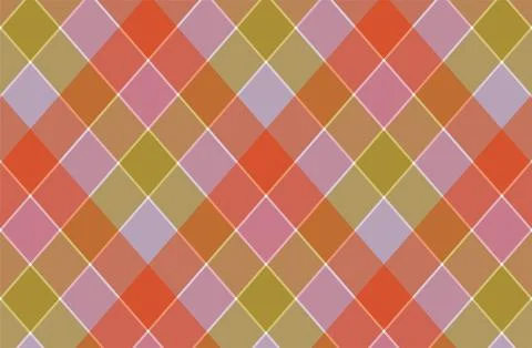 Pastel Diagonal Striped Pattern Background in Soft Coral Pink Lilac and Mus.. Stock Illustration