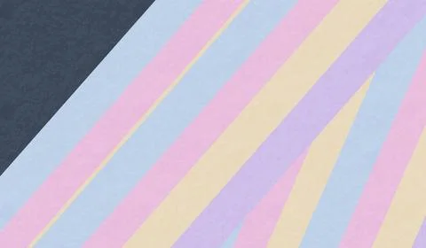 Pastel Diagonal Stripes Abstract Background With Soft Paper Texture For Des.. Illustrazione stock