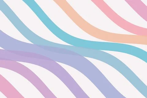 Pastel diagonal stripes create a soft, modern abstract background in pink, .. Stock-Illustration