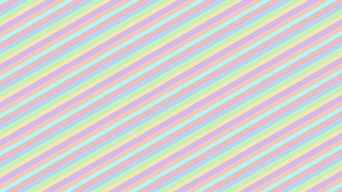 Pastel Diagonal Stripes Seamless Pattern Background Stock Illustration