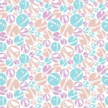 PASTEL DOTTY DOTS TEXTURE Stock Illustration