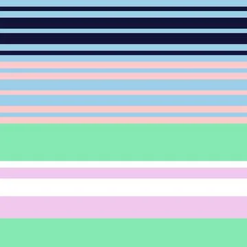 Pastel Double Striped seamless pattern design Illustrazione stock