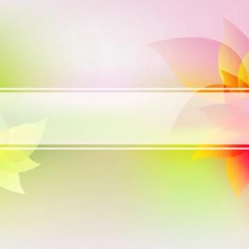 Pastel flowers background Stock Illustration