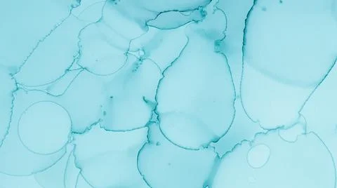 Pastel Fluid Liquid. Blue Cloud Gradient Stock Illustration
