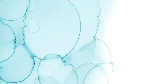 Pastel Fluid Splash. Blue Cloud Gradient Stock Illustration