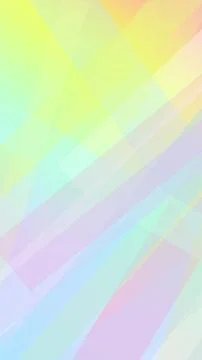 Pastel geometric abstract pattern with soft mint, yellow and lavender facet.. Illustrazione stock