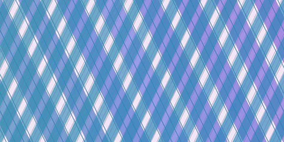 Pastel geometric diagonal pattern background with repeating lines in blue, .. Stock-Illustration
