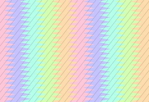 Pastel Geometric Diagonal Stripe Pattern Background With Triangular Motif F.. Stock Illustration