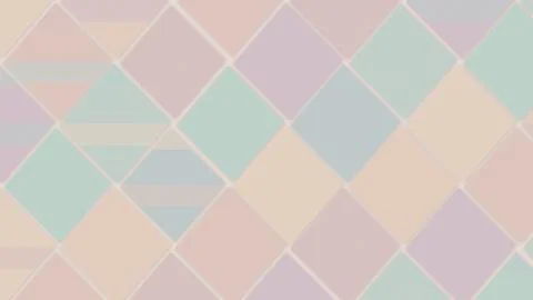 Pastel geometric diamond pattern creates a soft, soothing abstract backgrou.. Stock Illustration