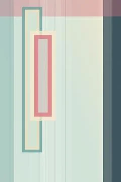 Pastel geometric rectangles with soft blue, pink, and cream tones create a .. イラスト素材