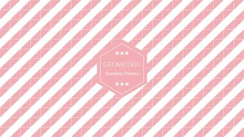 Pastel geometric seamless patterns, Abstract background, Simple vector grap.. Stock Illustration