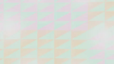 Pastel Geometric Triangle Pattern with Animated Light Flares Stock Footage 340211914