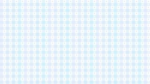 Pastel Gingham Hearts with Smooth royal blue Gradient Flow Backdrop. Stock Illustration