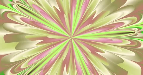 Pastel glowing rays form a flower. Stock Footage 277192032