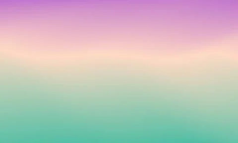 Pastel Gradient Abstract Background with Pink Peach and Mint Stock Illustration