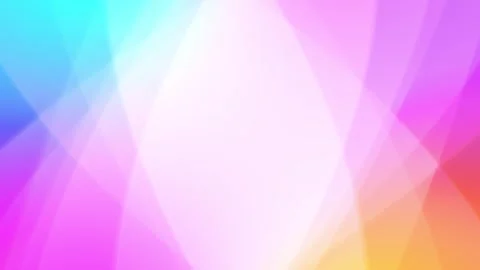 Pastel gradient abstract background soft cyan, pink, purple, and orange geometri Stock Footage 340402466