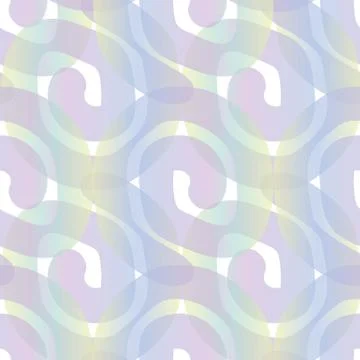 Pastel gradient abstract seamless vector pattern Stock Illustration