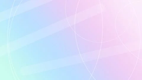 Pastel gradient background blending pink and blue with delicate white flowi.. Stock Illustration