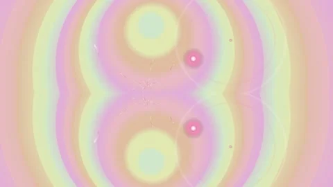 Pastel Gradient Concentric Circles Abstract Background Stock Footage 331930043