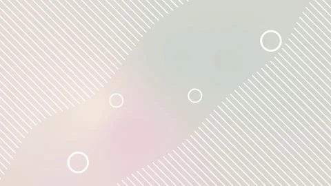 Pastel gradient with diagonal lines and white circles for modern designs. Stock Footage 286407506
