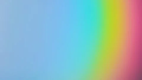 Pastel gradient rainbow wave blur sky background Stock Photos