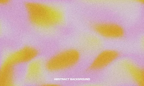 Pastel Grainy Abstract Background with Soft Organic Gradient Shapes Stock Illustration