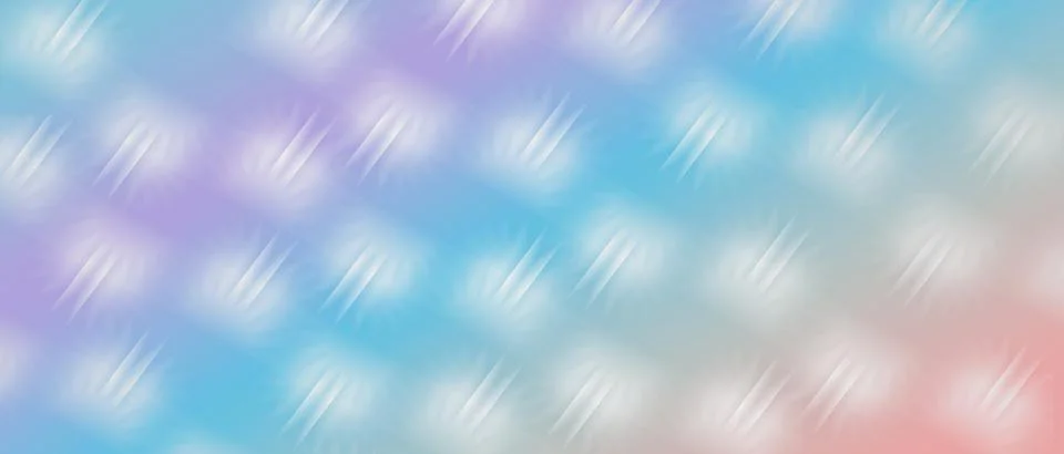 Pastel Holographic Geometric Light Pattern | Abstract Colorful Background Stock Illustration