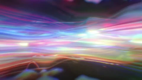 Pastel Horizontal Light Flow Abstract Background Loop 스톡 동영상 333302652