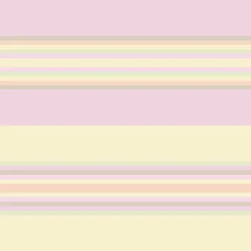 Pastel Horizontal Striped seamless pattern design Stock Illustration