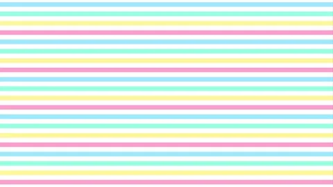 Pastel horizontal stripes moving down background. 4K minimalist geometric a.. Video stock 327016484