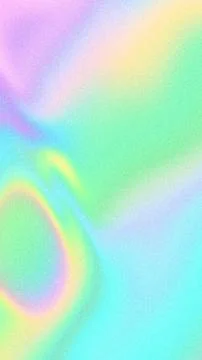 Pastel Iridescent Abstract Background in Gradient Rainbow for Modern Y2K Design Stock Illustration