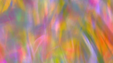 Pastel Iridescent Flow Abstract Background Loop Video stock 336848948