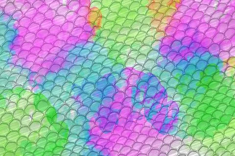 Pastel Iridescent Snake Scale Texture Background with Pink Green and Blue Ton Illustrazione stock