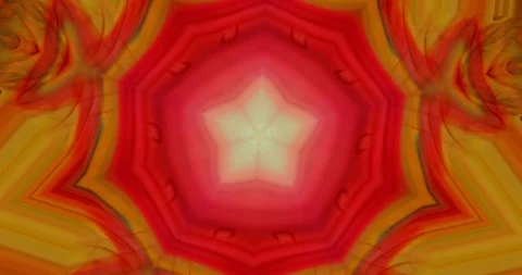 Pastel kaleidoscope pattern background Video stock 91607161